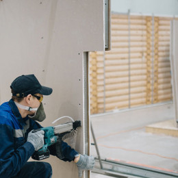 Гипсокартон негорючий Knauf Файерборд ПК (2500х1200х12,5мм)