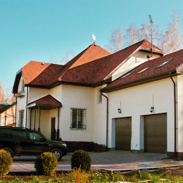 Гибкая черепица Технониколь shinglas финская соната, красный (3м2)