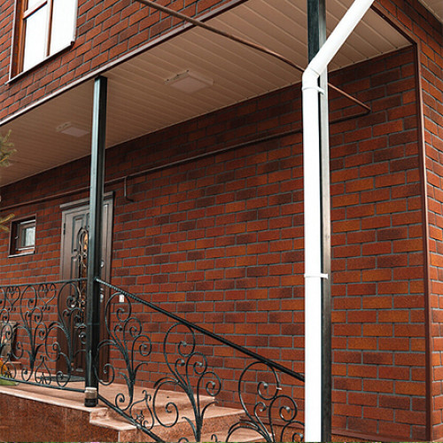 Фасадная плитка Технониколь Hauberk (терракотовый кирпич) 