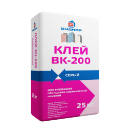 Клей ВК-200 Будмар для внутренней облицовки керамической плиткой (25кг)