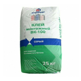 Клей ВК-100 Будмар монтажный для изделий из ячеистого бетона (25кг)