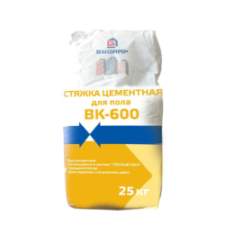 Стяжка ВК-600 Будмар, цементная (25кг)