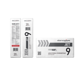 Шпатлевка Danogips полимерная, выравнивающая Dano Jet 9 (20кг)
