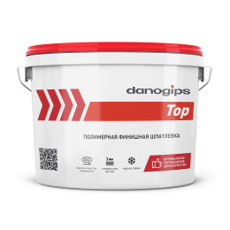 Шпатлевка Danogips Top готовая полимерная финишная (16,5кг)