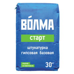 Смесь сухая штукатурная Волма Старт, гипсовая (30кг)
