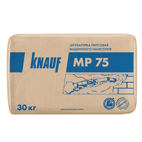 Штукатурка Knauf МП-75 ЮГ гипсовая машинная (30кг)